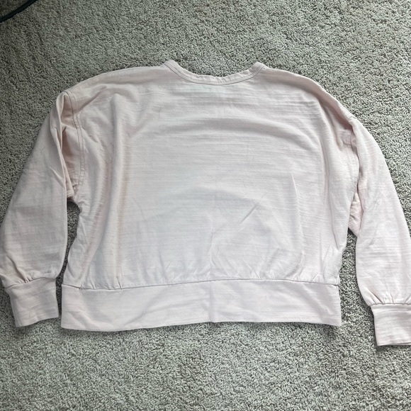 Loft medium woman’s cropped loose fit light pink - Picture 5 of 5